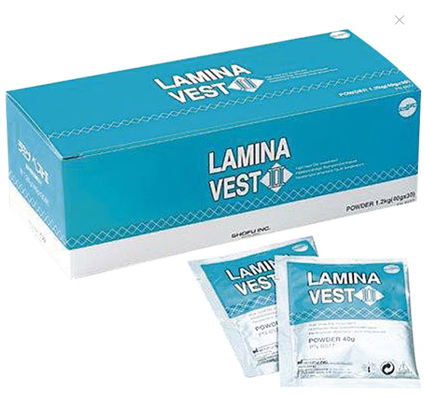 LAMINA VEST II POWDER ( 40gm x 30 Packets ) - SHOFU