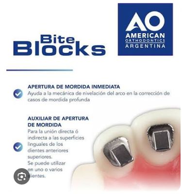 DB LINGUAL BITE BLOCK 10PCS/PACK