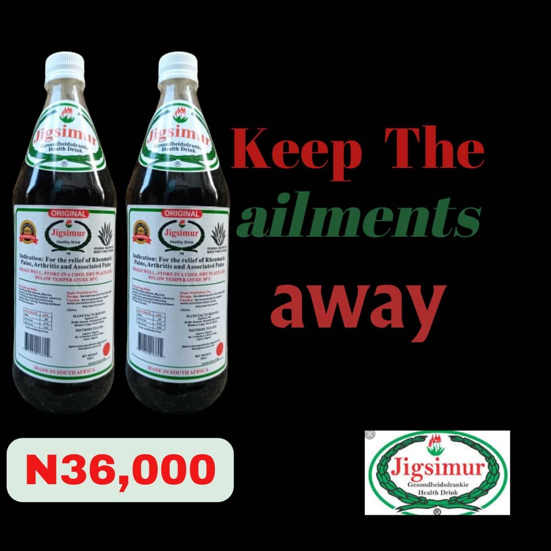 Jigsimur Herbal 2 big bottles