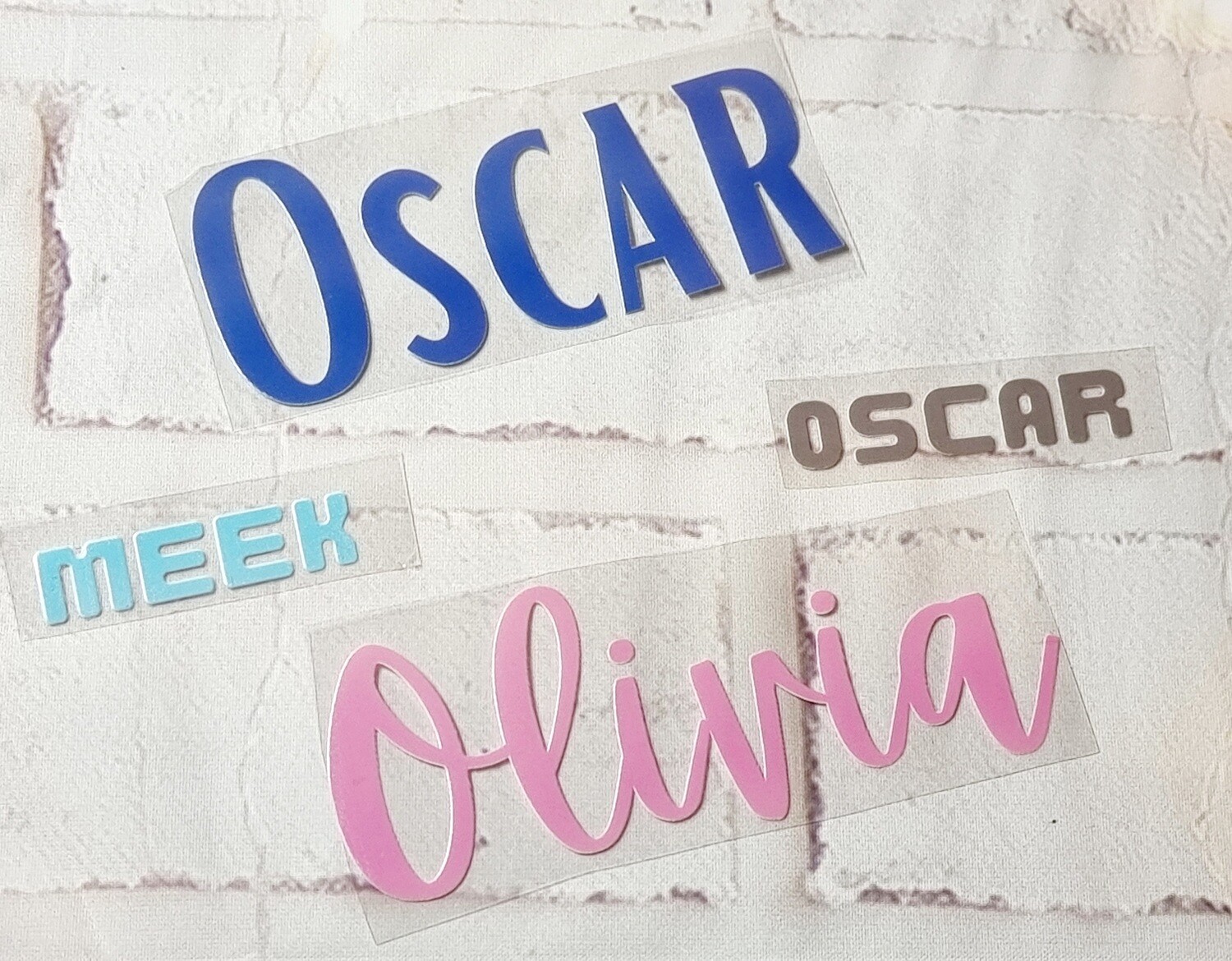 1 Word/Name UV DTF Decal