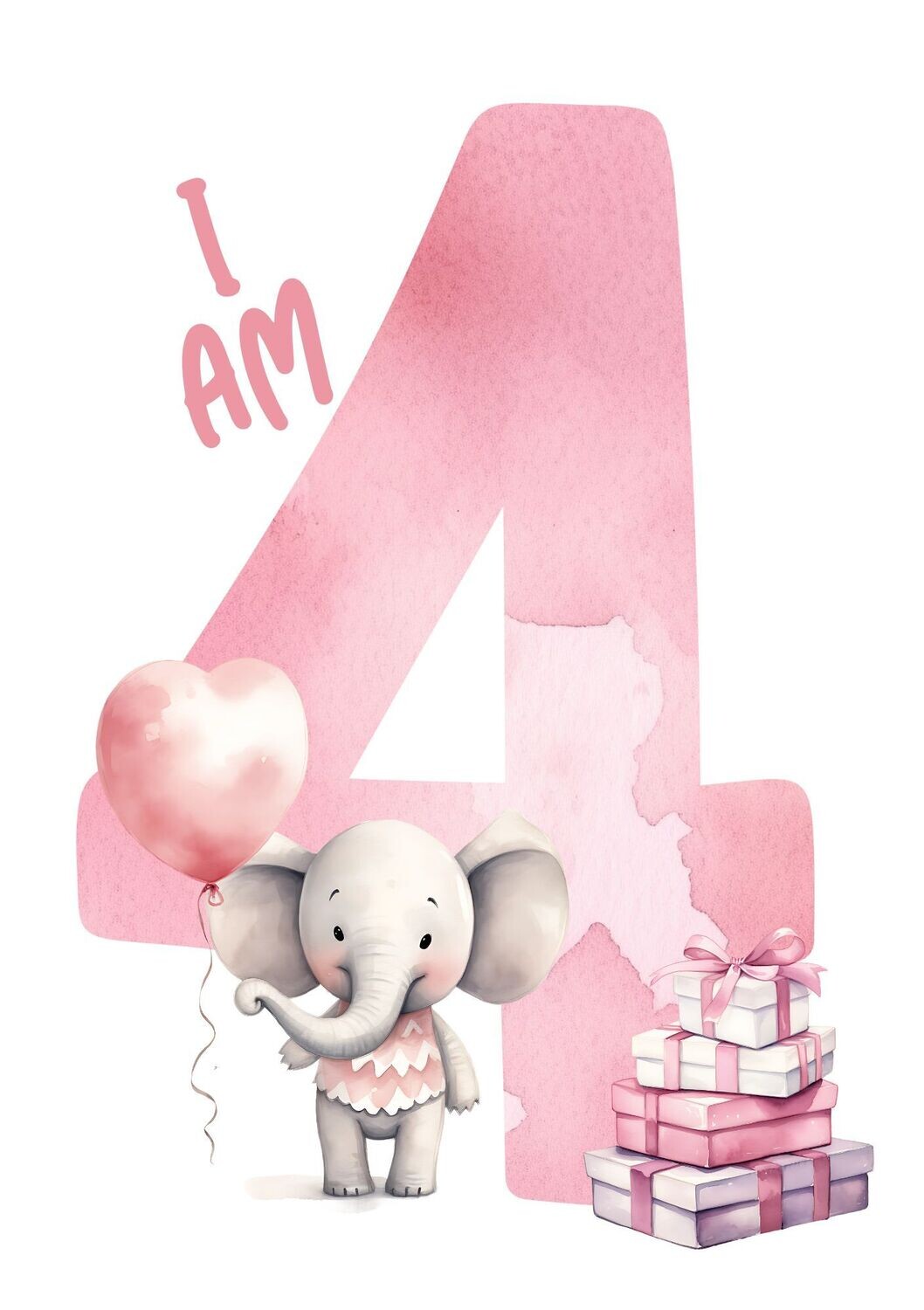 I Am 4 Elephant DTF