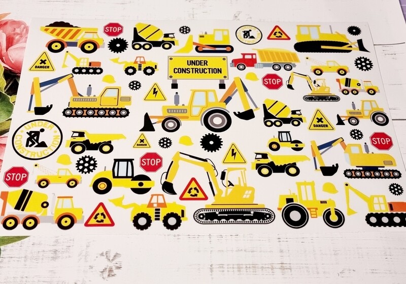 Construction A4 Theme Sheet