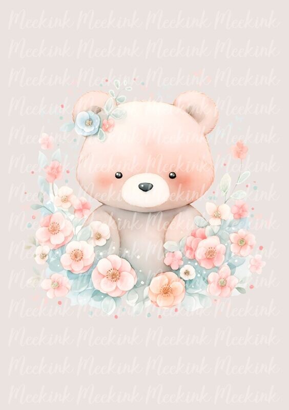 Floral Bear