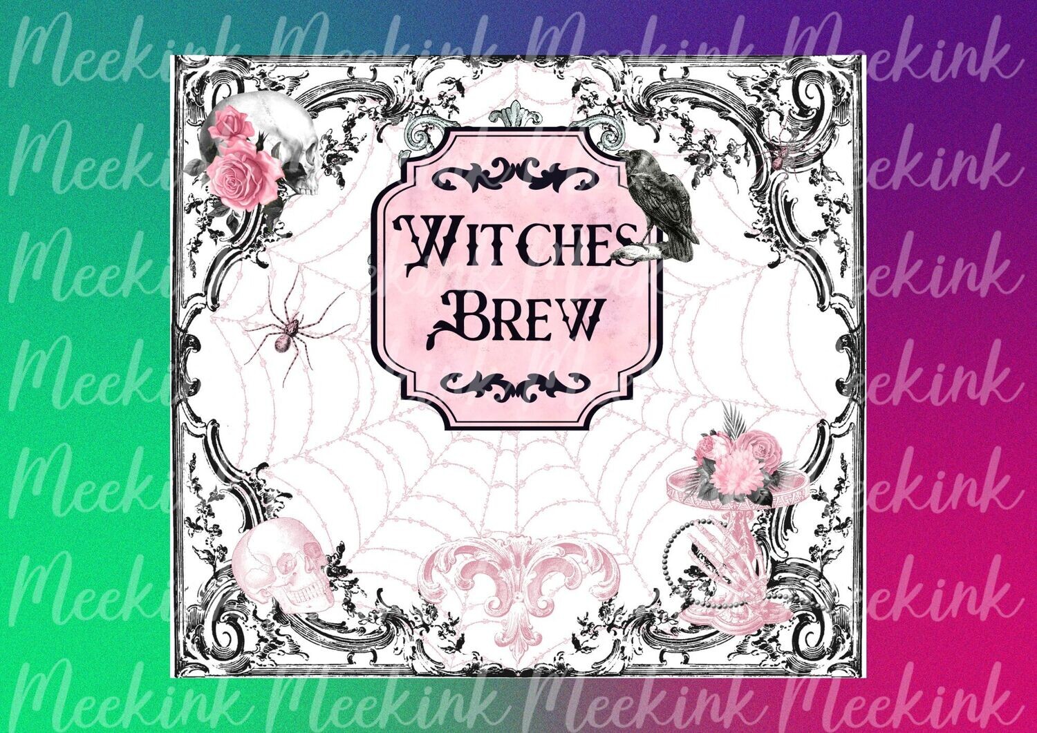 Witches Brew 20oz Tumbler Wrap Sub Sheet