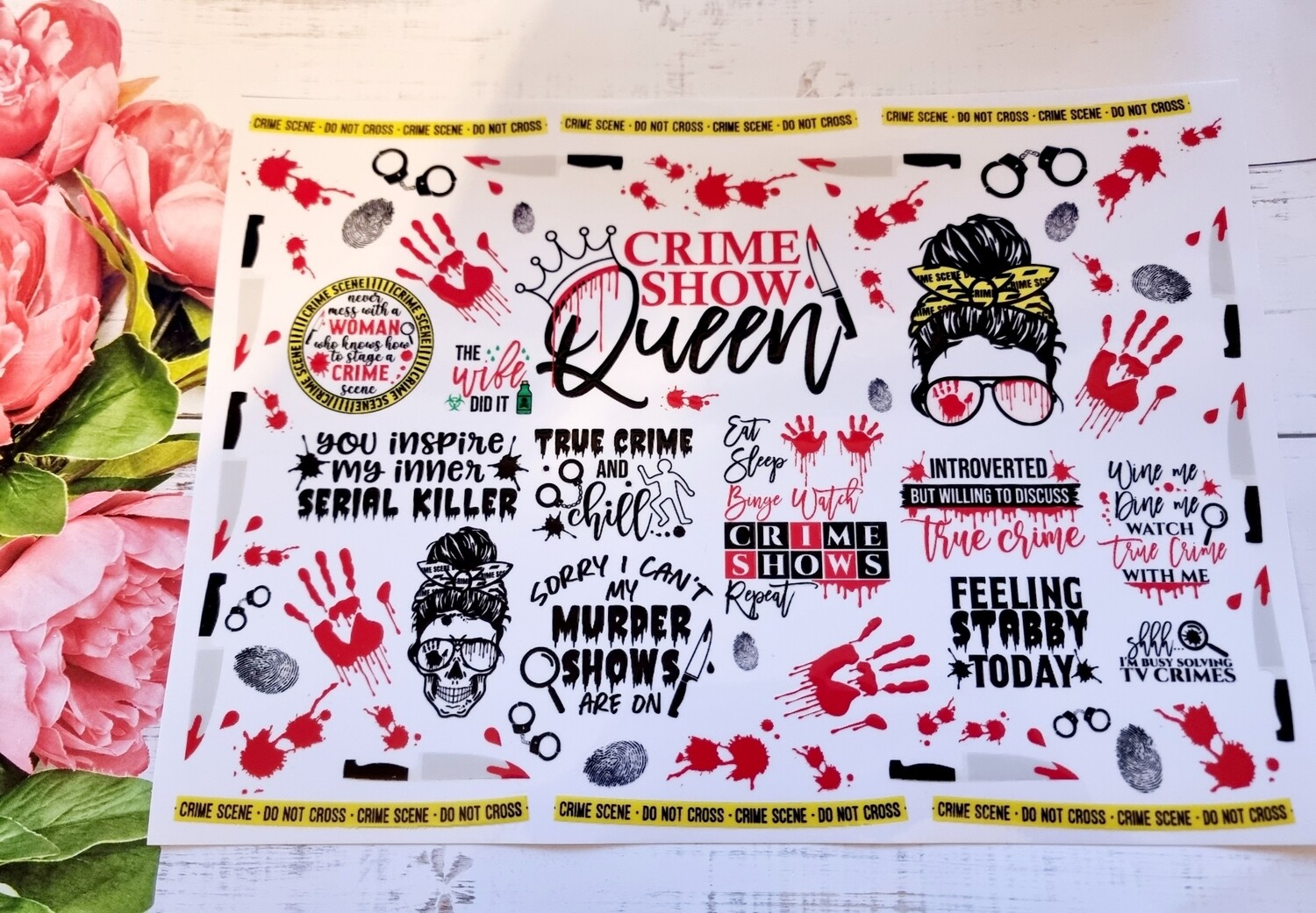 True Crime 2 Theme Sheet