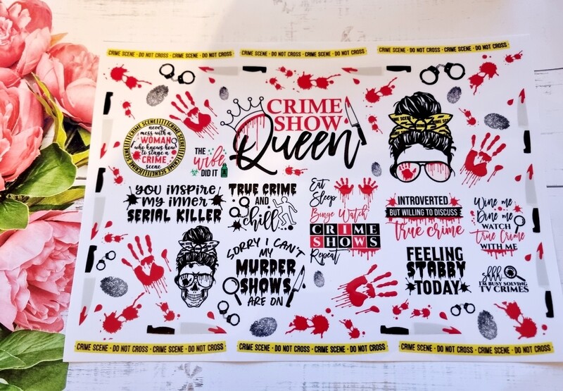 True Crime 2 Theme Sheet