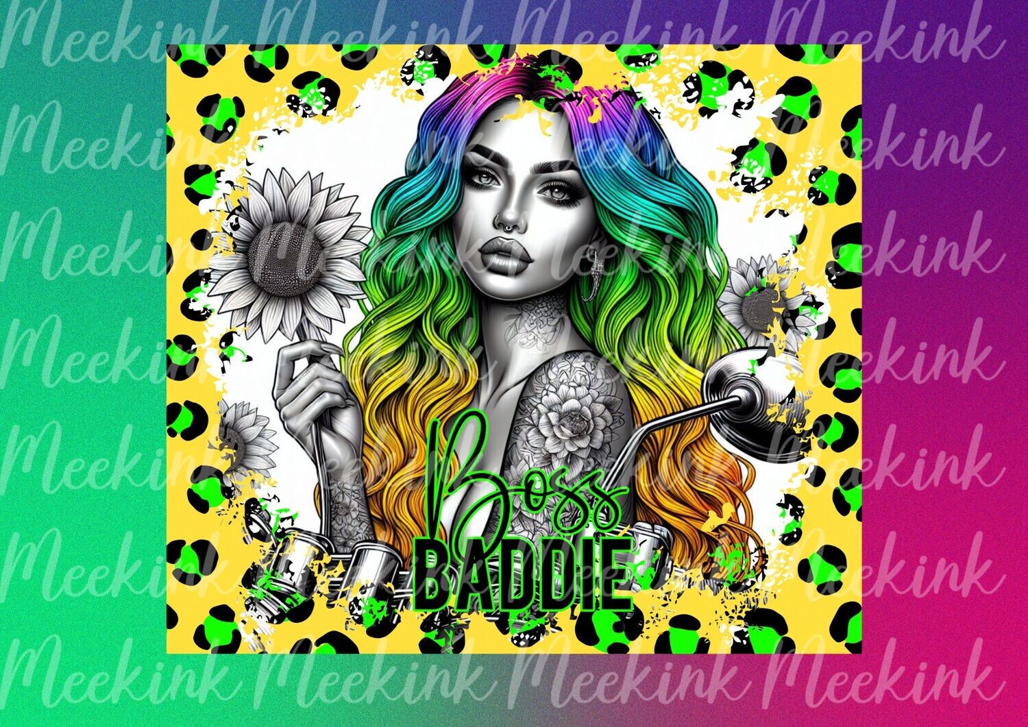 Boss Baddie 20oz Tumbler Wrap Sub Sheet