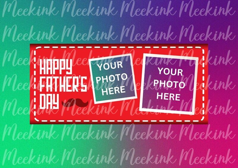 Happy Fathers Day 15oz Mug Wrap Sub Sheet