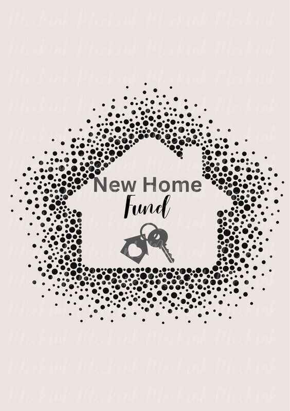 New Home Money Tin UVDTF