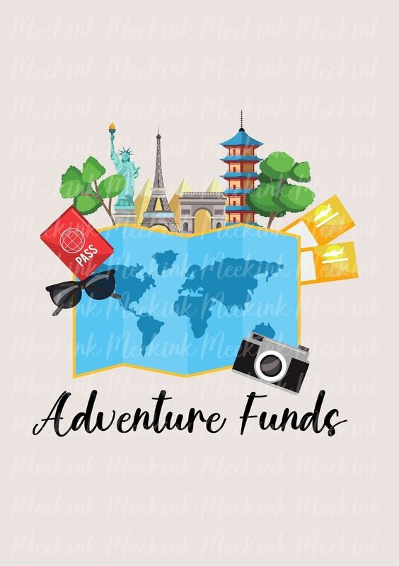 Adventure Funds Money Tin UVDTF
