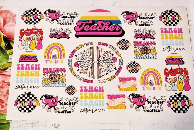 Teacher 2 A4 Theme Sheet