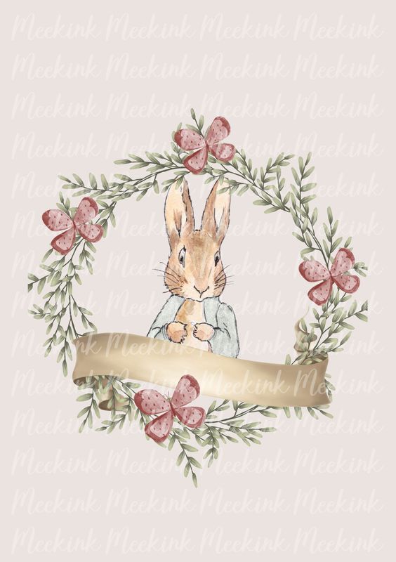 Butterfly Rabbit Frame