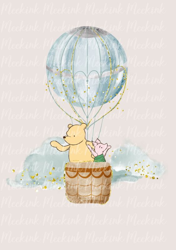 Bear Hot Air Balloon