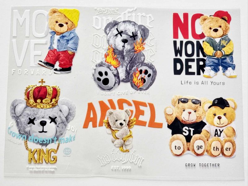 Bears Sheet 11 A4 Theme Sheet