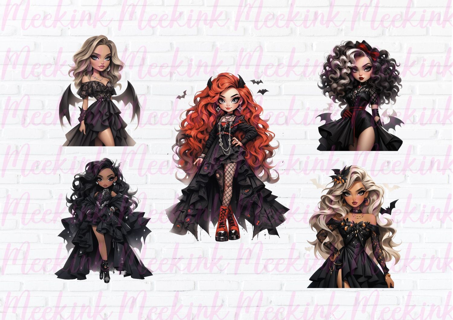 Doll&#39;s Design 5 A4 Theme Sheet