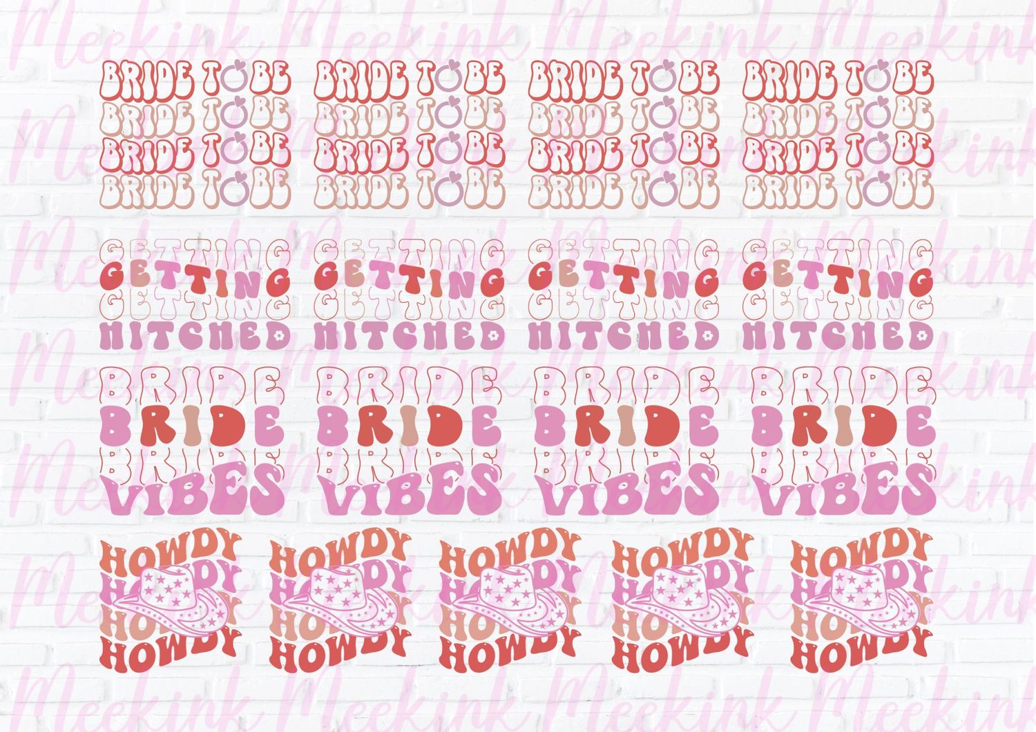 Hen Night Design 9 A4 Theme Sheet