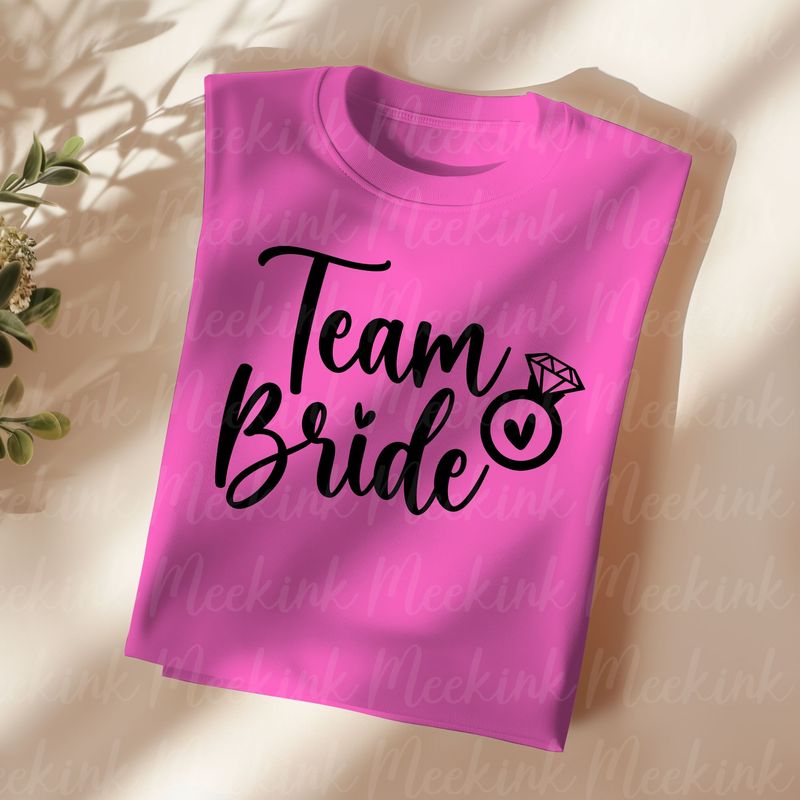 Team Bride DTF Decal