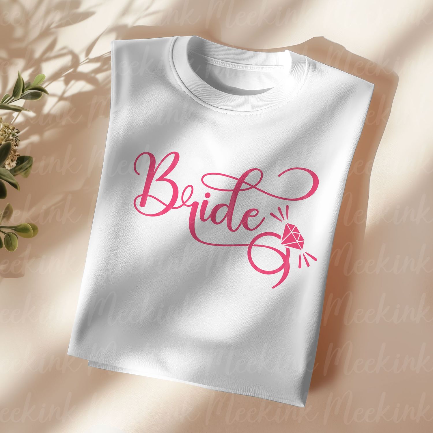 Pink Bride DTF