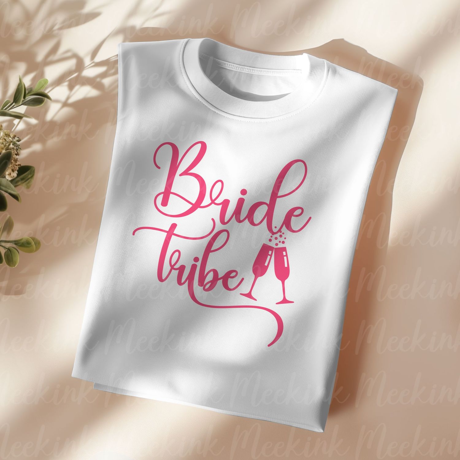 Pink Bride Tribe DTF Decal