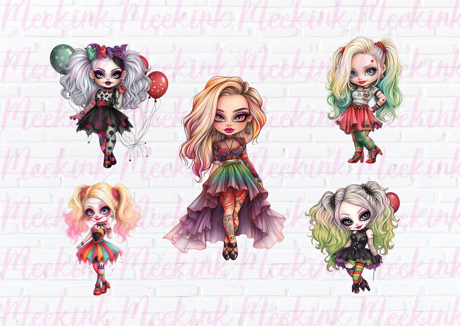 Doll&#39;s Design 14 A4 Theme Sheet