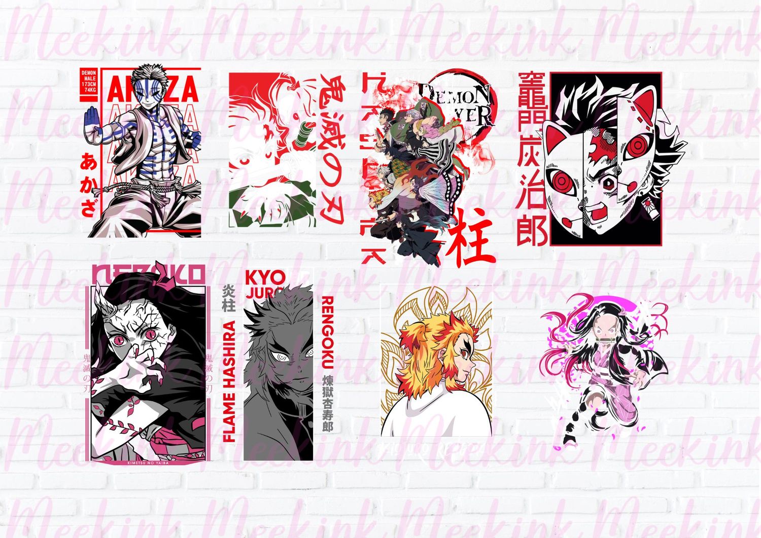 Demon Slayer 1 A4 Theme Sheet