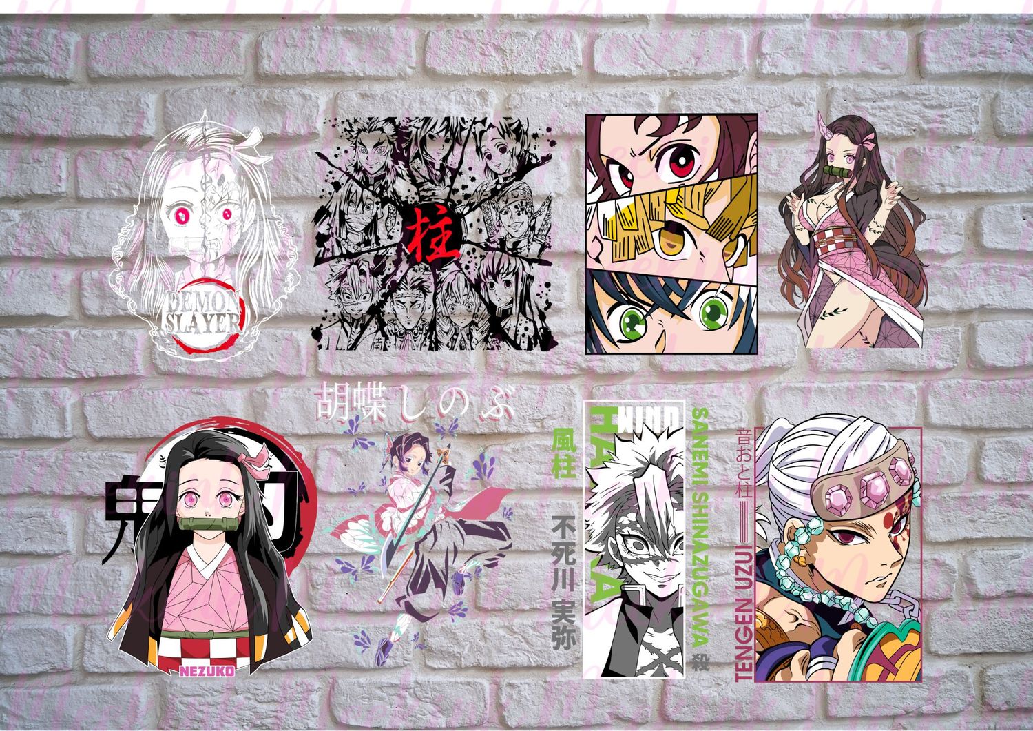 Demon Slayer 2 A4 Theme Sheet