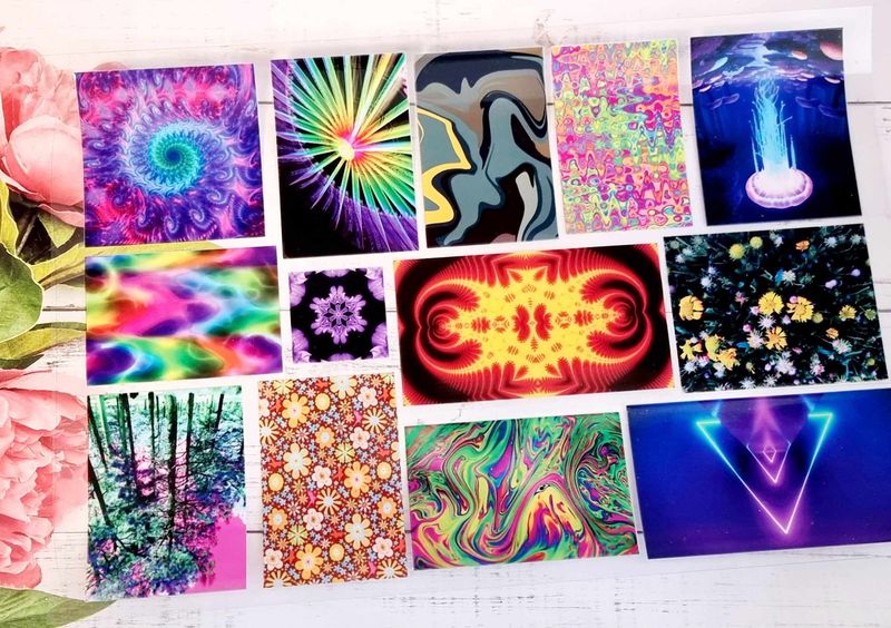 Trippy A4 Theme Sheet