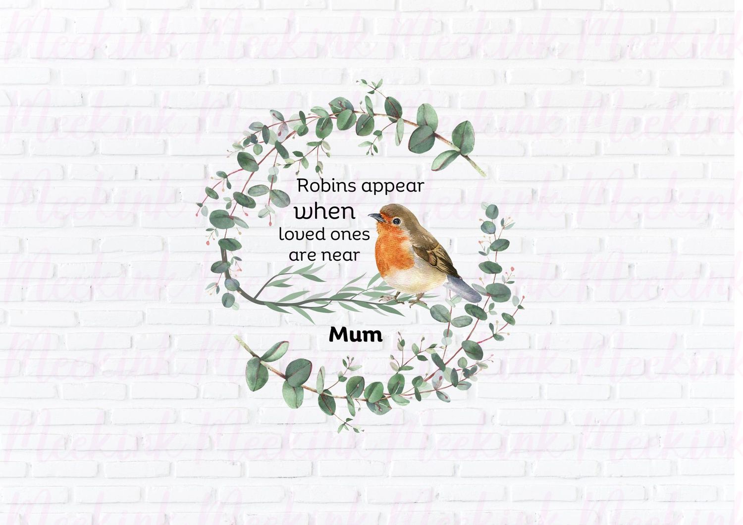 Personalised Memorial UVDTF