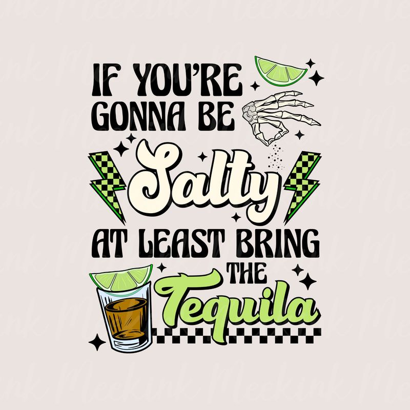 Salty Tequila UVDTF