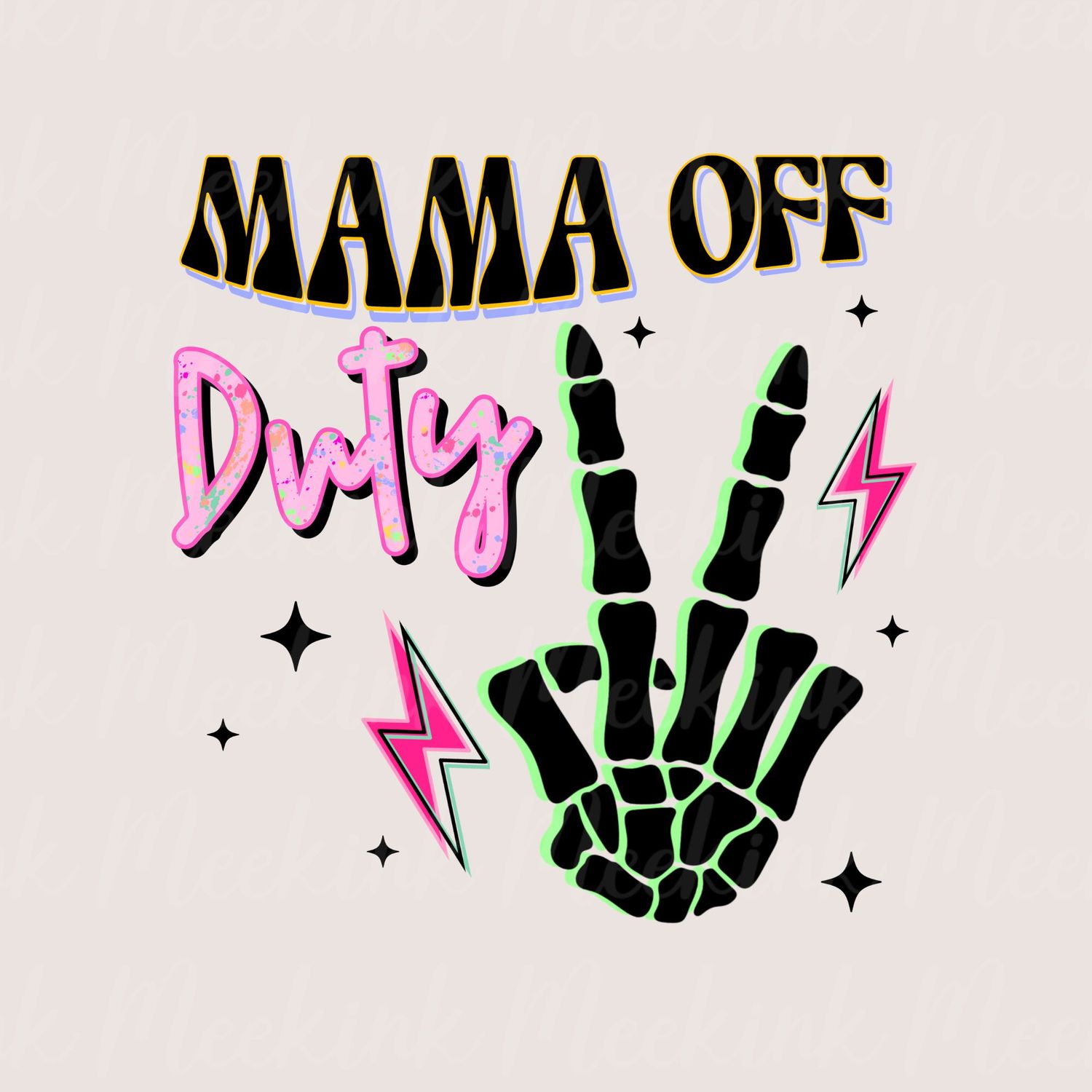 Mama Off Duty UVDTF