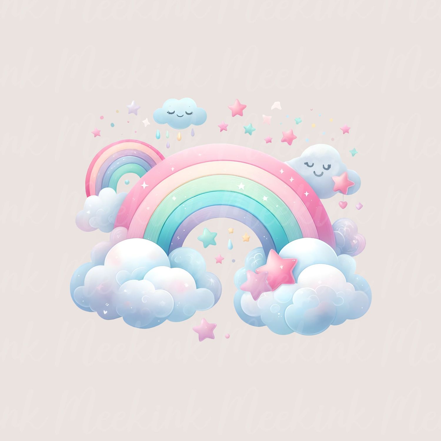 Rainbow Clouds