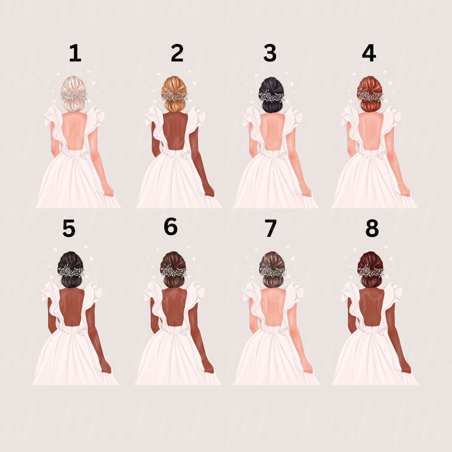 Bridal UVDTF