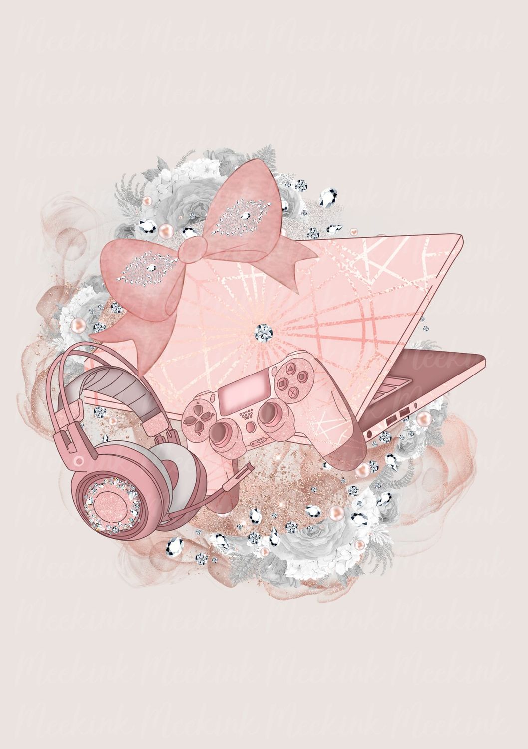 Gamer Girl Rose Pink