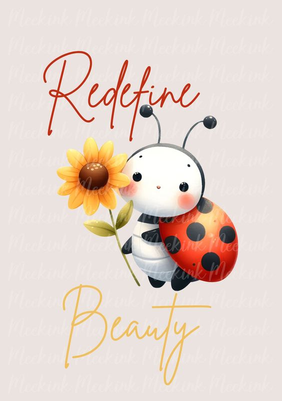 LadyBird 2 DTF Decal