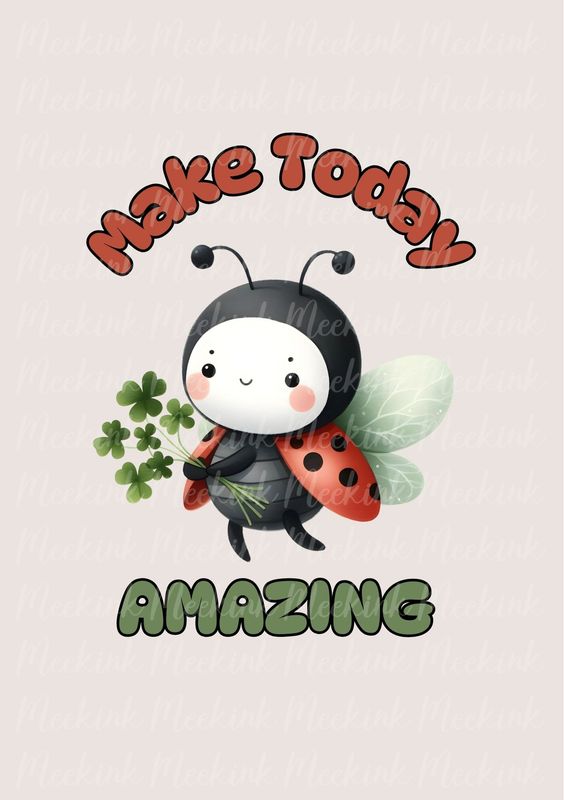 LadyBird 1 DTF Decal