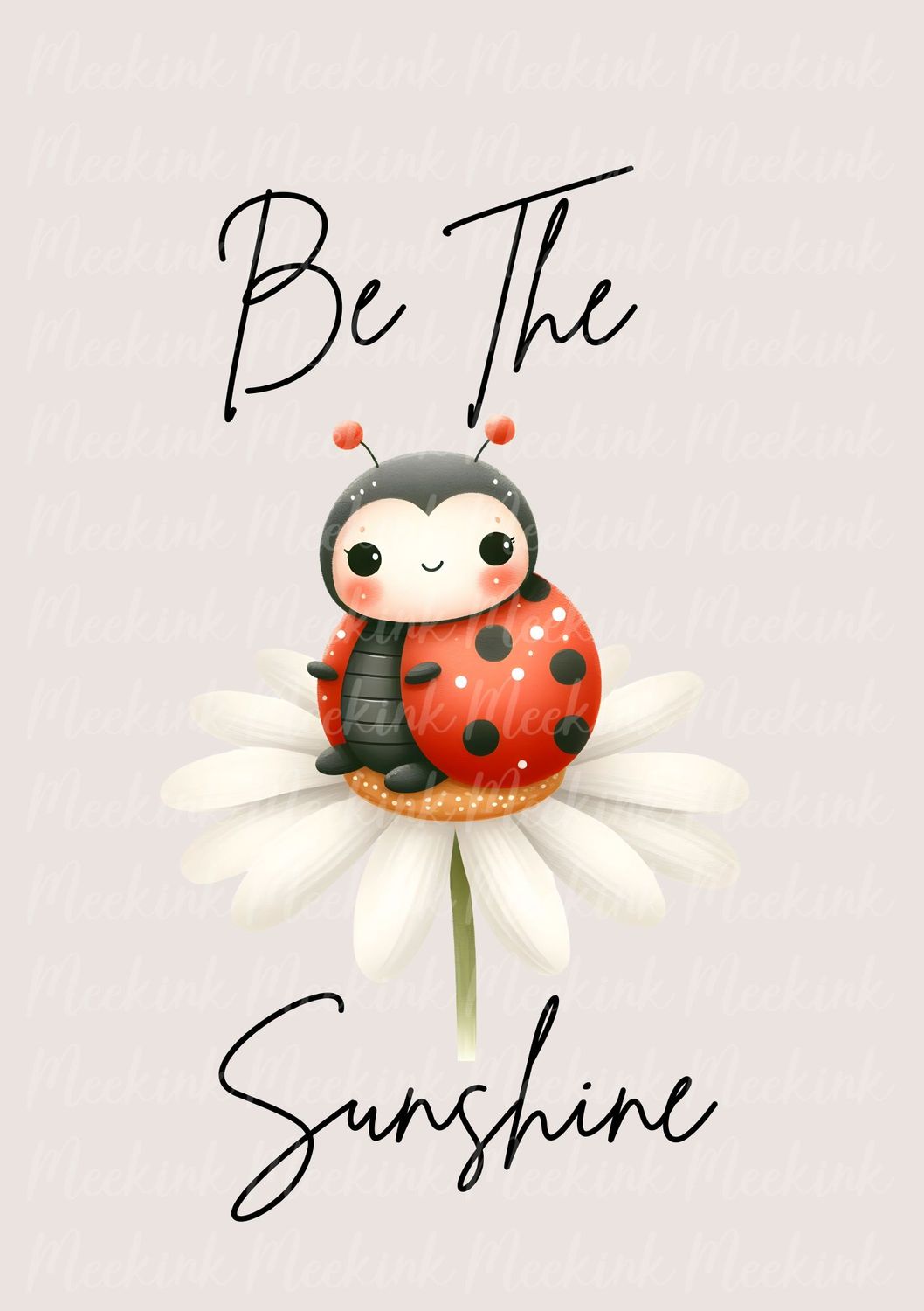 LadyBird 4 DTF Decal