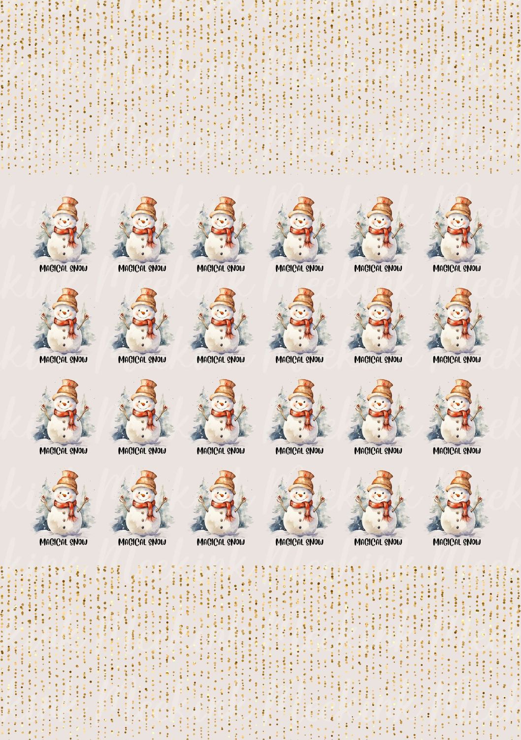 Popper Decals Sheet 2 A4 Sheet