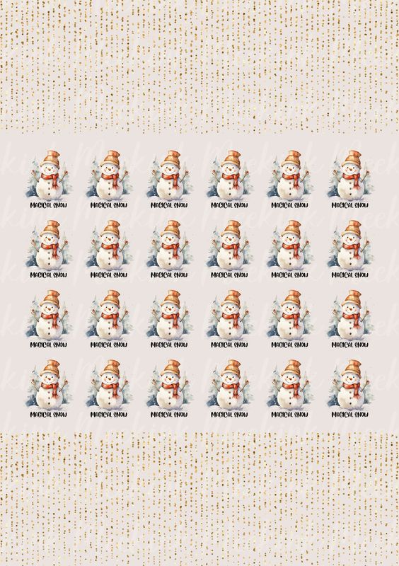 Popper Decals Sheet 2 A4 Sheet