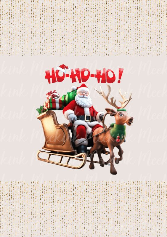 Ho Ho Ho Decal