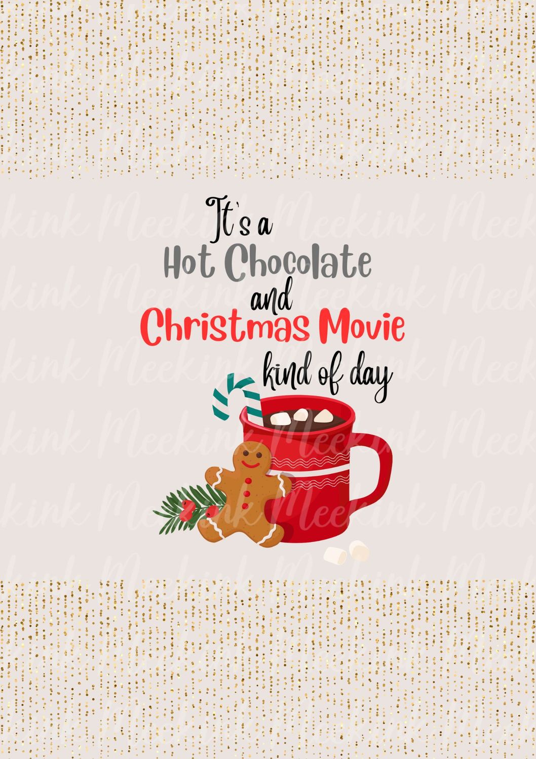 Christmas Movie Mug Decal