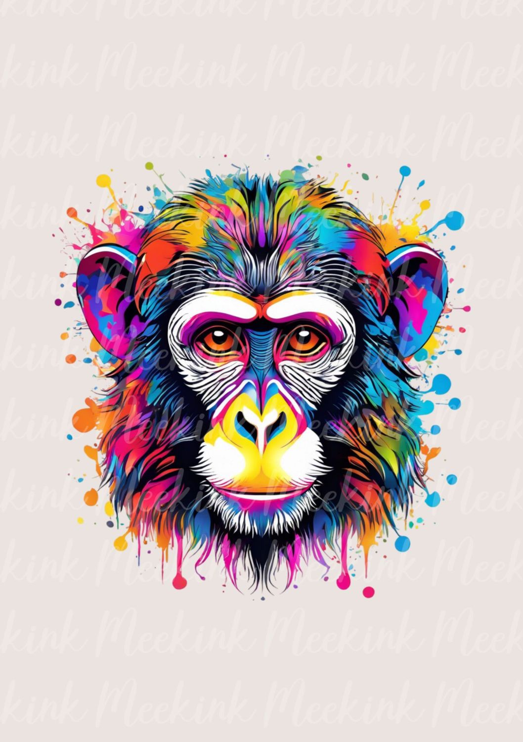 Colour Splash Monkey 2