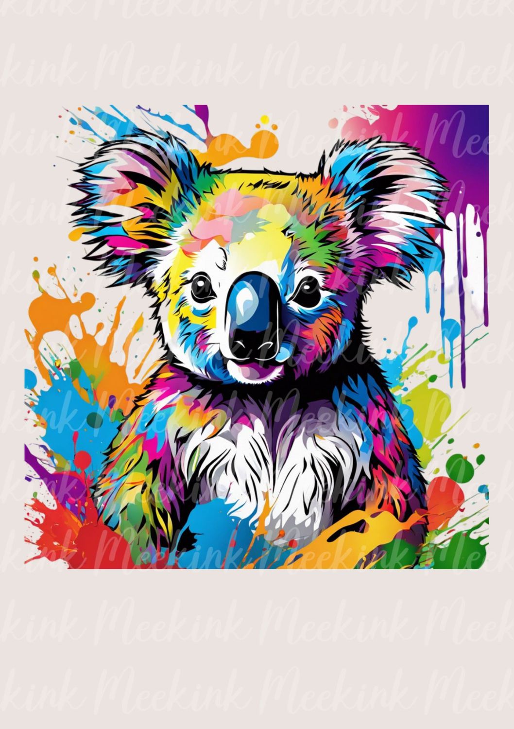 Colour Splash Koala