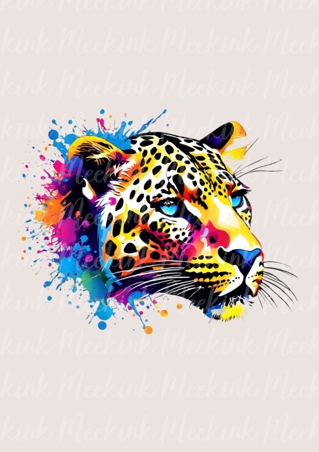 Colour Splash Leopard 2