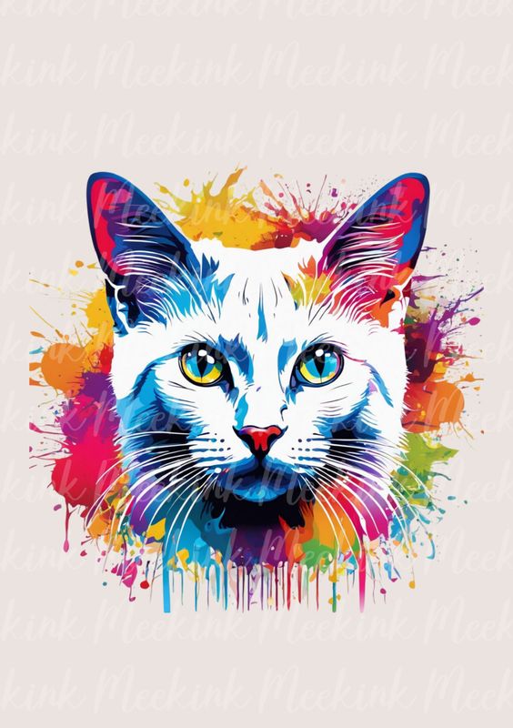 Colour Splash Cat 2