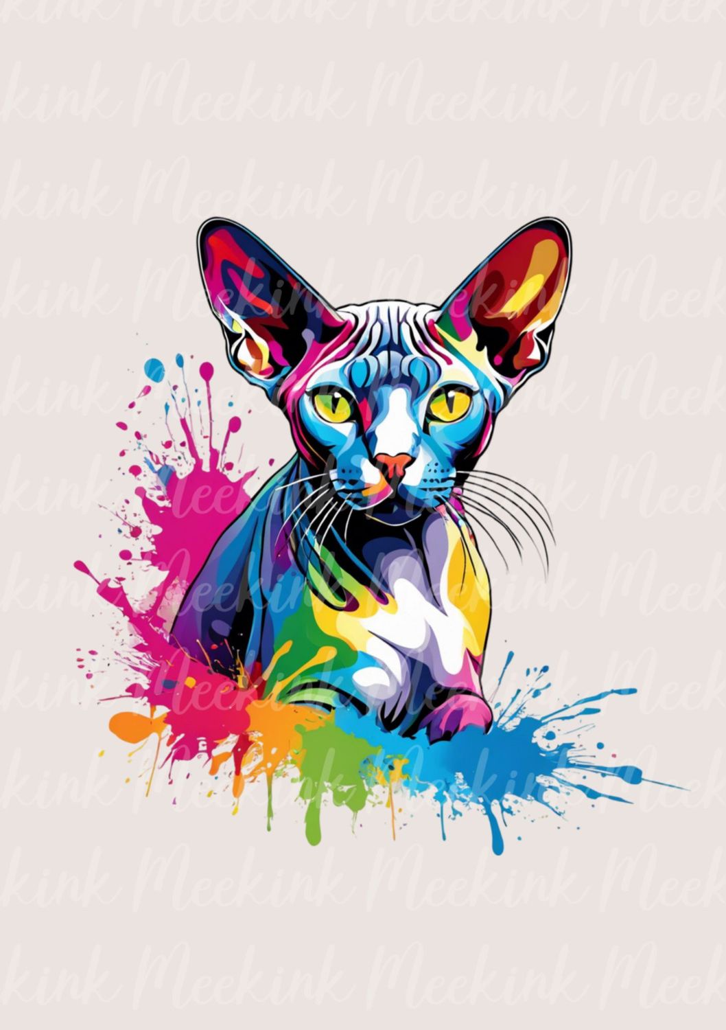 Colour Splash Sphynx