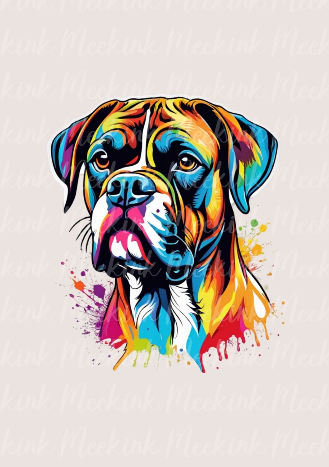 Colour Splash Boxer