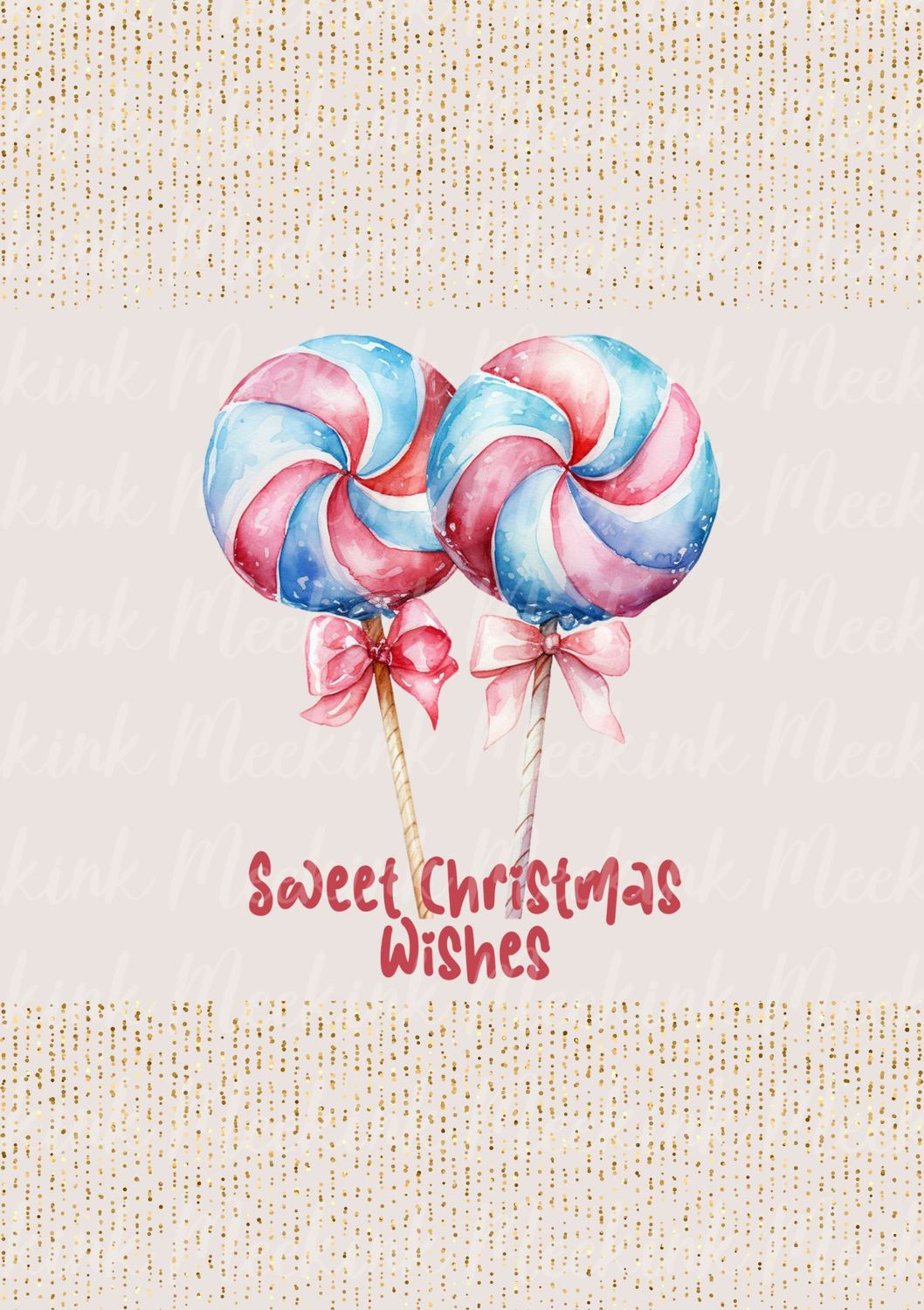 Sweet Christmas Wishes Decal