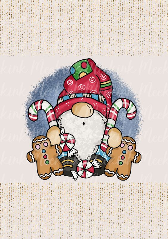 Gonk Gingerbread Decal