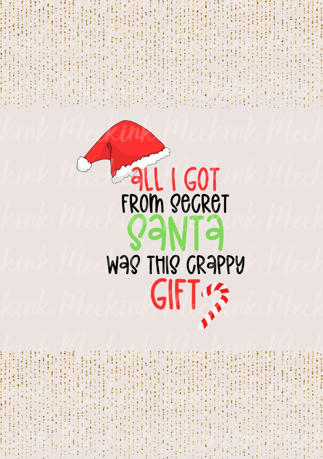 Crappy Gift Decal