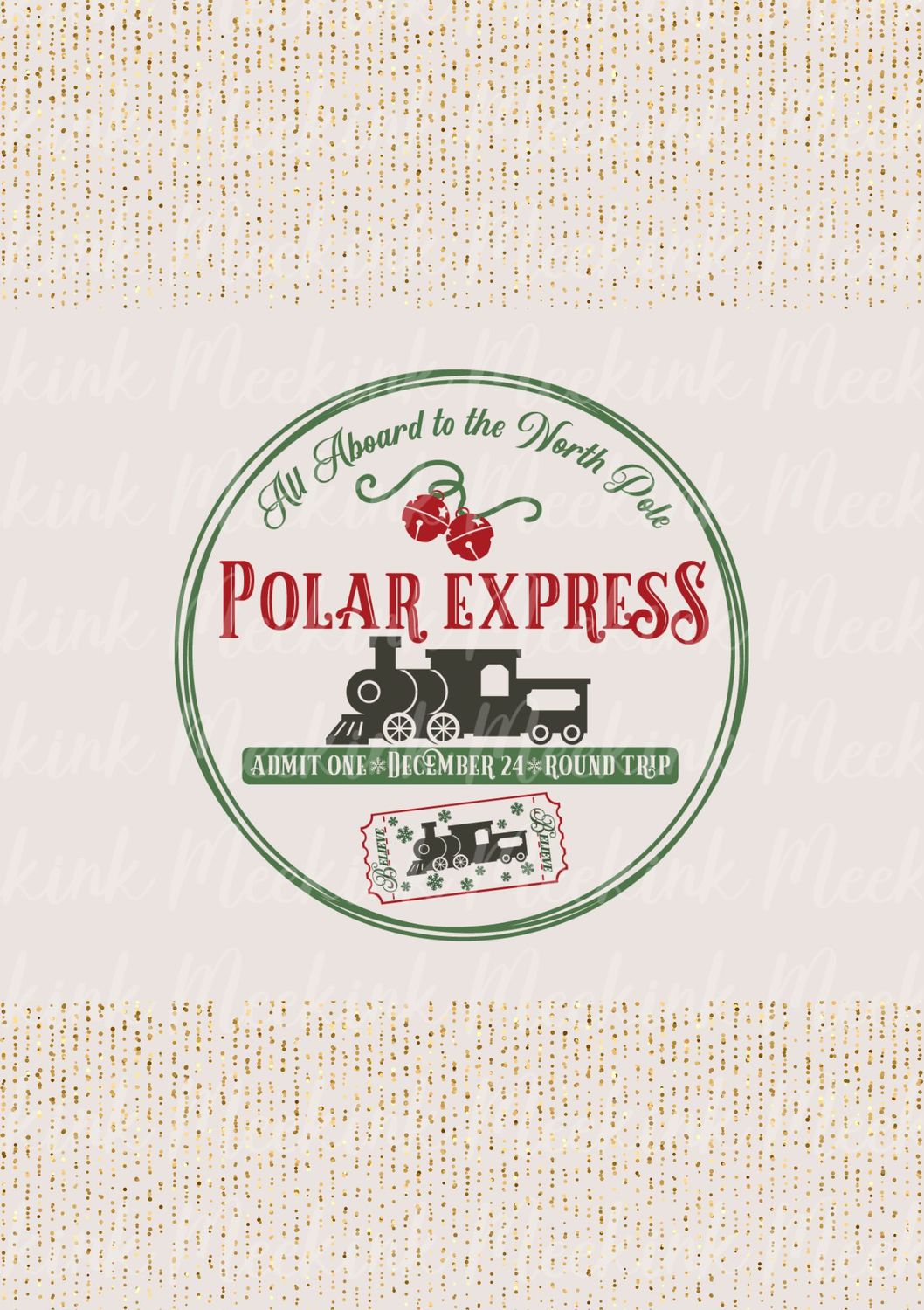 Polar Express Decal